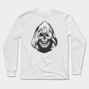 reaper skull Long Sleeve T-Shirt